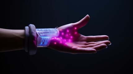 Obraz premium Implement voice-controlled smart devices for hands-free control of lighting, temperature, and other functionsar