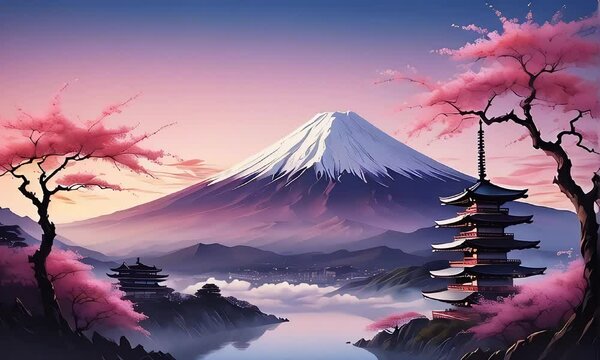 Sacred Ascent: Gazing upon the Splendor of Fukushima