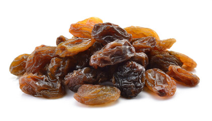 Obraz premium Rosinen isoliert auf weißem Hintergrund, Freisteller