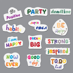 Cute Speech Elements sticker