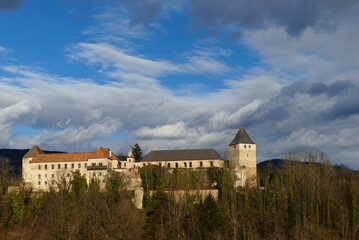 Blick auf Burg Thalberg, Wechselland, Steiermark (4)