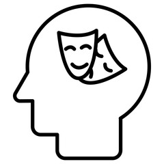 Bipolar Emotion Icon