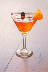 Tequila Old Fashioned Cocktail
