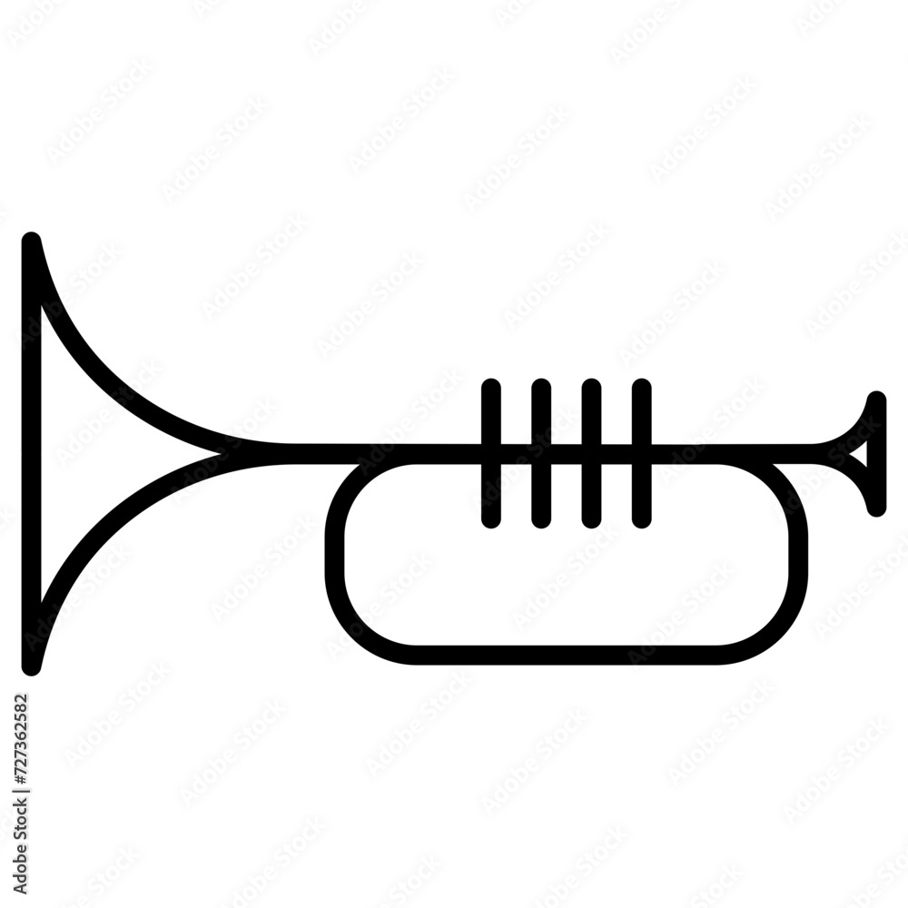 Poster Trumpet Icon