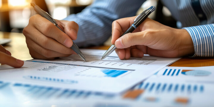 hands exchanging a pen over an IPO document, with the company logo visible, set against a background of financial charts and graphs, emphasizing the textures of the paper and the pen