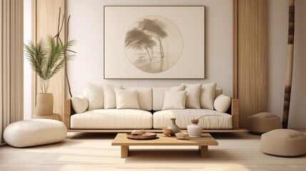 Opt for a calming color palette with neutral tones and natural materials such as bamboo and rice...