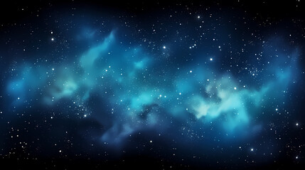 Sparkling starry night sky background