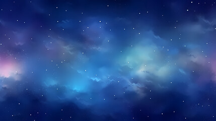 Fototapeta premium Mysterious star themed gradient background with countless twinkling stars