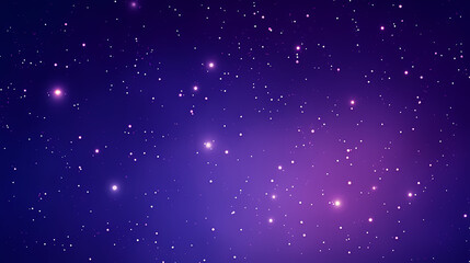 Obraz premium Mysterious star themed gradient background with countless twinkling stars