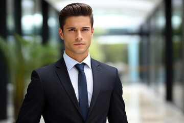 Well suited business person