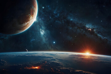 Space and science concept wallpaper