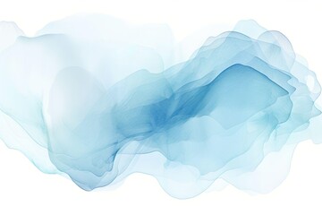 Abstract Wave in blue collors, Watercolor and Marble Art