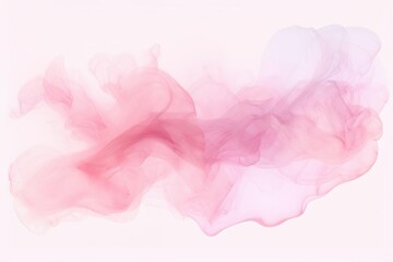 Abstract Wave in warm pink collors, Watercolor Art