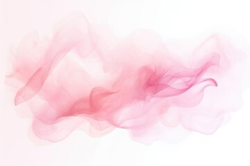 Fototapeta premium Abstract Wave in warm pink collors, Watercolor Art