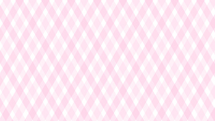 Pink diagonal checkered as a background