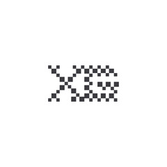 GX, XG, X AND G Abstract initial monogram letter alphabet logo design