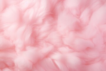 A close-up view of soft pink fluffy fabric showcasing its unique texture, Pink cotton candy background, Candy floss texture, AI Generated