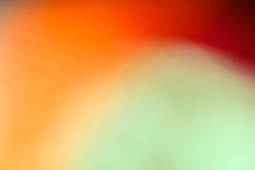 Orange and cyan color blur abstract background