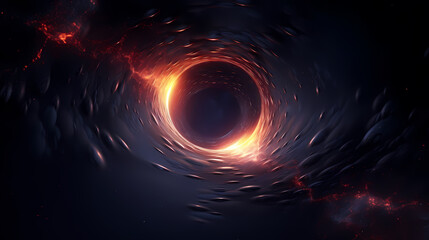 Space galaxy background, 3D illustration of nebulae in the universe