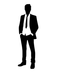 Man Vector Silhouette Large Collection