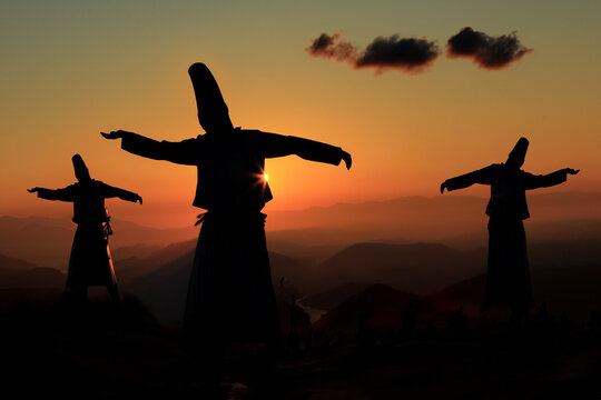 semazen return, prayer, therapy and tutelage /konya