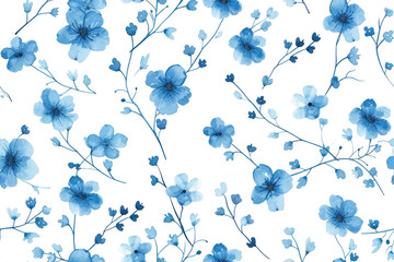 Pastel Floral Seamless Pattern for Design