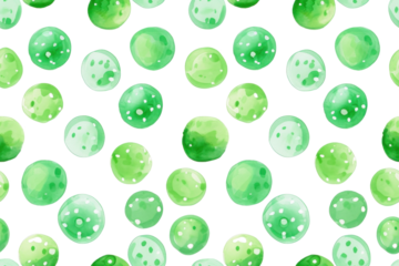 Pastel Candy Pattern on Transparent