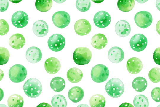 Pastel Candy Pattern on Transparent