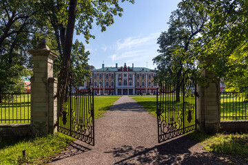Schloss Katharinental in Tallinn - obrazy, fototapety, plakaty
