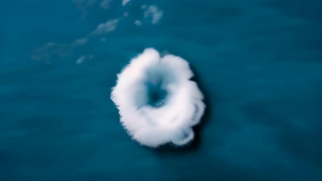 Powerful Ocean Whirlpool
