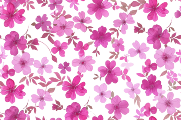 Pastel Flowers Seamless Pattern for Design Use