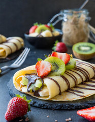 Fruity Breakfast Crepe 