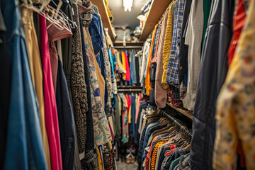 Fashion Haven: Overflowing Wardrobe Delight