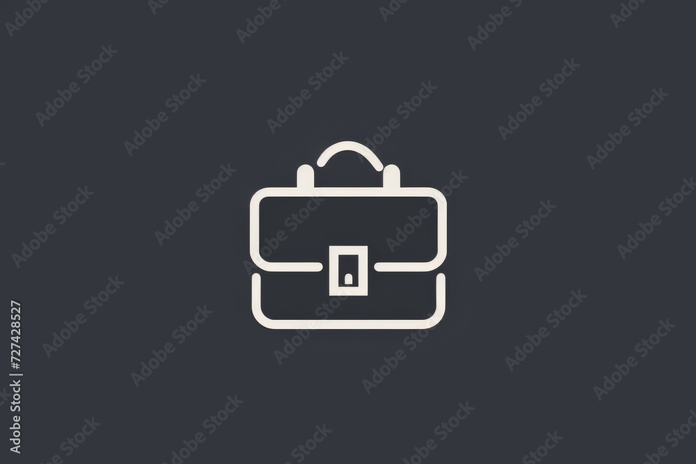Poster an eye-catching logo featuring a striking contrast of white and black, adorned with captivating grap
