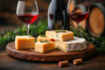 Wine and Cheese Medley Presentation