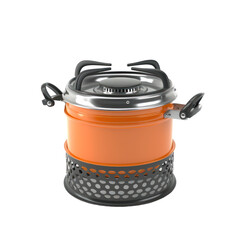 Camping portable stove, cut out - stock png.