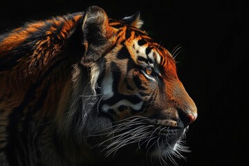 portrait of a bengal tiger