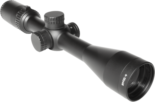 Four to twelve power magnified rifle sight