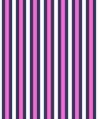 Bright Pink White and Navy Stripe Seamless Pattern