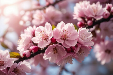 Fototapeta premium Cherry Blossom Serenity