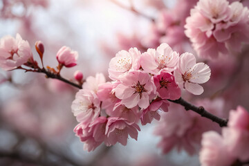 Fototapeta premium Cherry Blossom Serenity