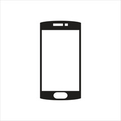 smartphone vector icon line template