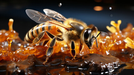 Buzzing Beauties: Exploring the Enchanting World of Insects and Flora, generative AI