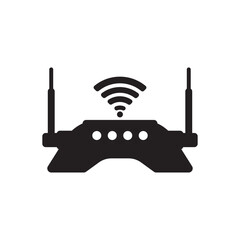 Router or internet modem icon vector illustration design