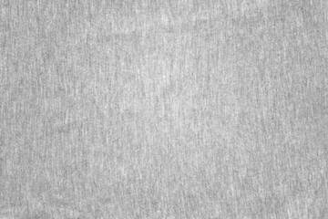 Grey cotton fabric background with copy space
