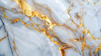 Abstract luxury marble with gold veins. Horizontal background