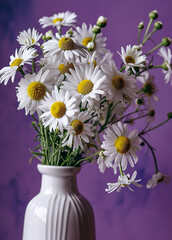 Obraz na płótnie Canvas bouquet of daisies