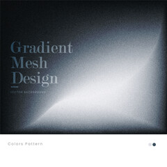 Obraz premium Modern grainy vector background with color palette