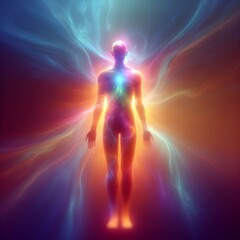 Ethereal spiritual energy being