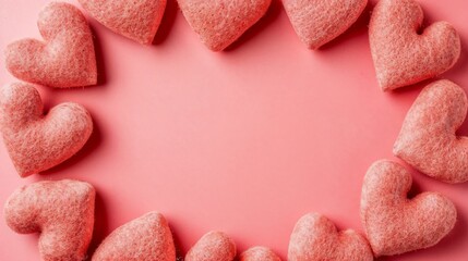 Obraz premium Valentines Day background. Love wallpaper. Empty space for text.